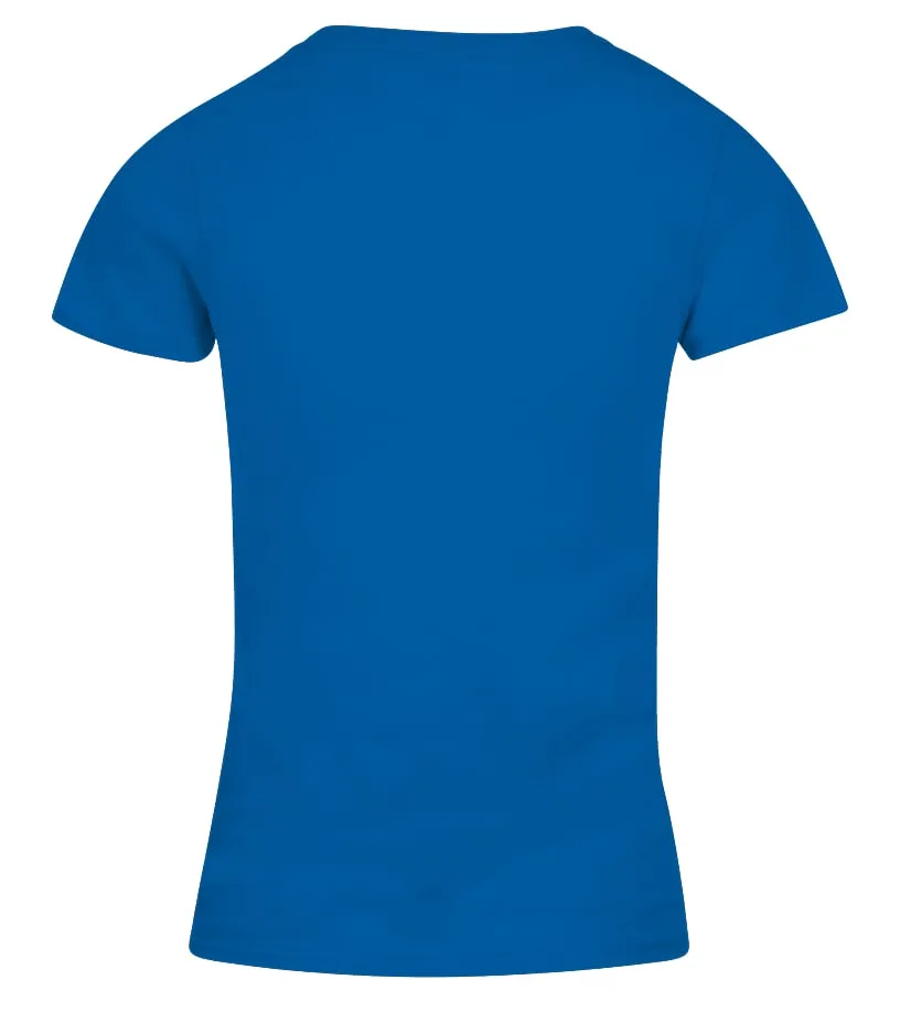PGSRLBL. GONG  FLYING TEAPOT  RADIO GNOME INVISIBLE, PT. 1 CAMISETA CUELLO PICO MUJER