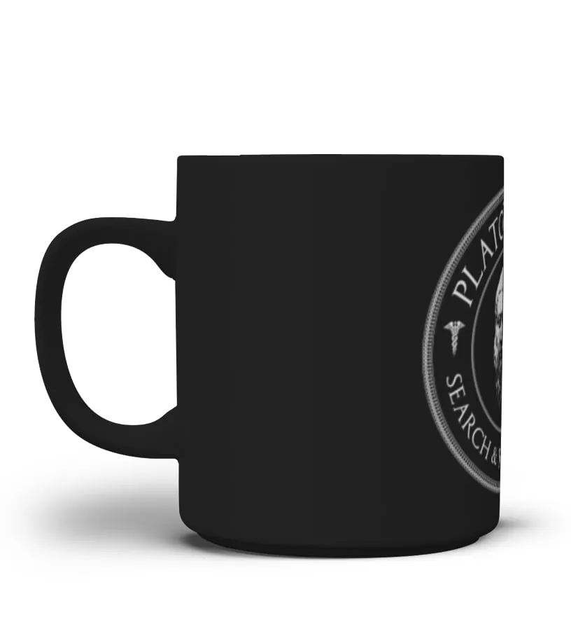 Platos Cave Rescue Team Mug Taza