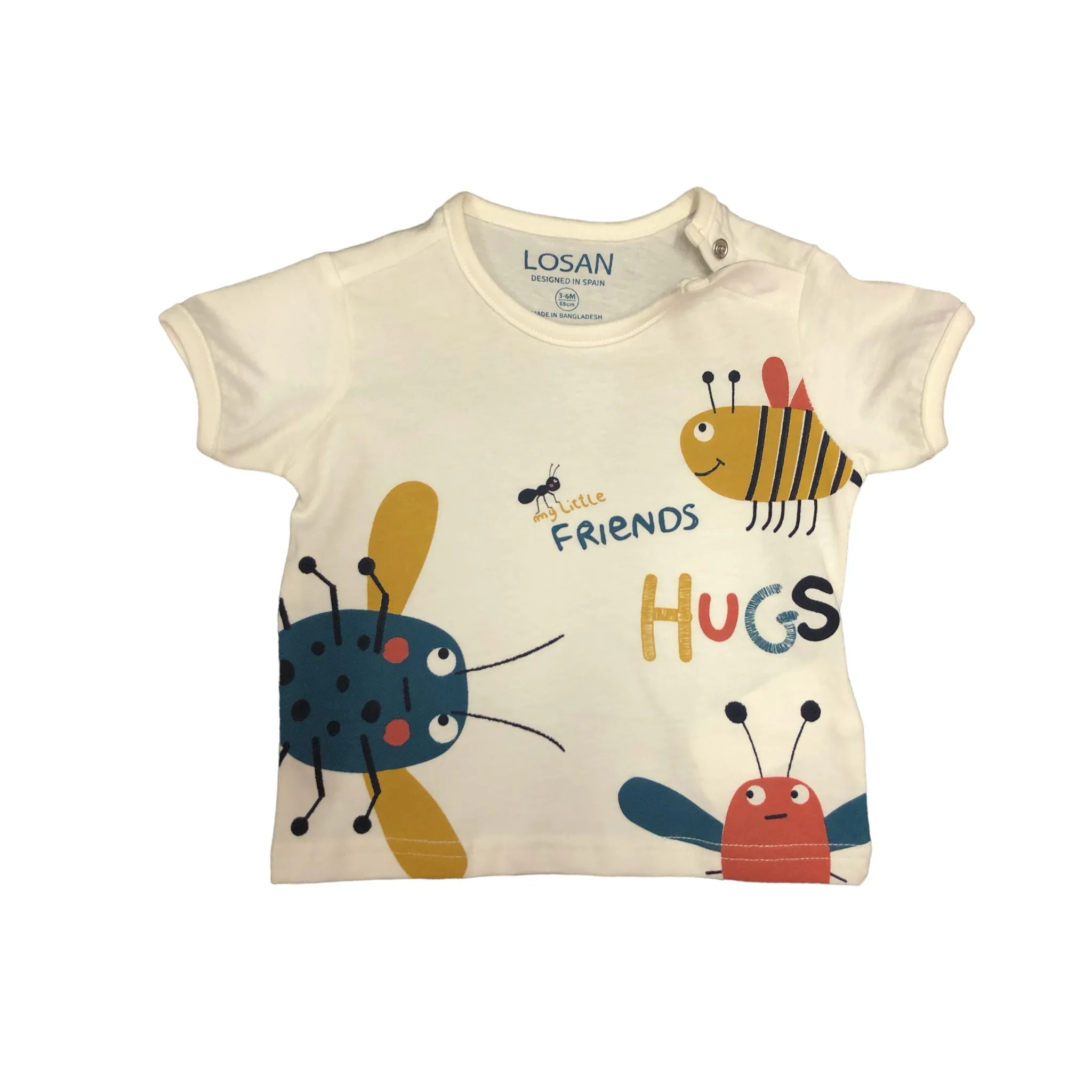 Playera manga corta 