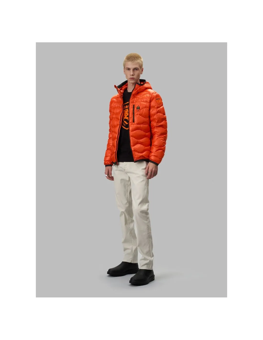 Plumas Ligero Ondas Lobster Orange