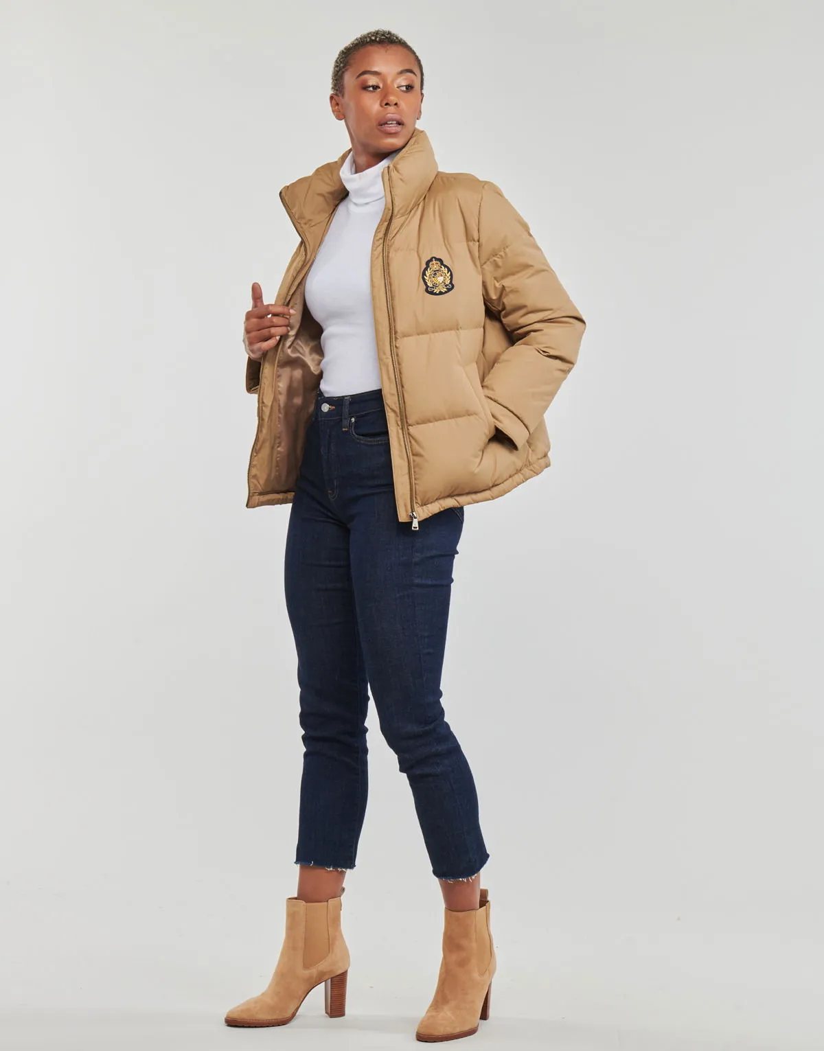 POLO BY RALPH LAUREN LOGOPATCH INSULATED PUFFER JACKET