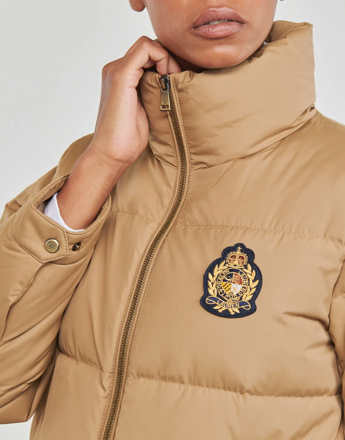 POLO BY RALPH LAUREN LOGOPATCH INSULATED PUFFER JACKET