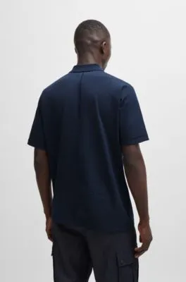 Polo de punto de algodón con detalle del logo