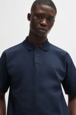 Polo de punto de algodón con detalle del logo