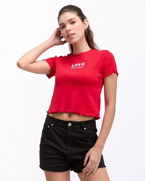 Polo Mujer Ari Rojo
