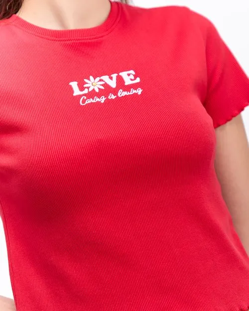 Polo Mujer Ari Rojo