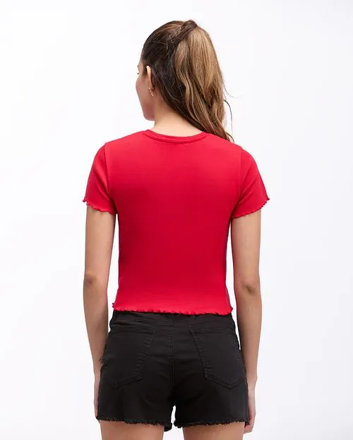 Polo Mujer Ari Rojo