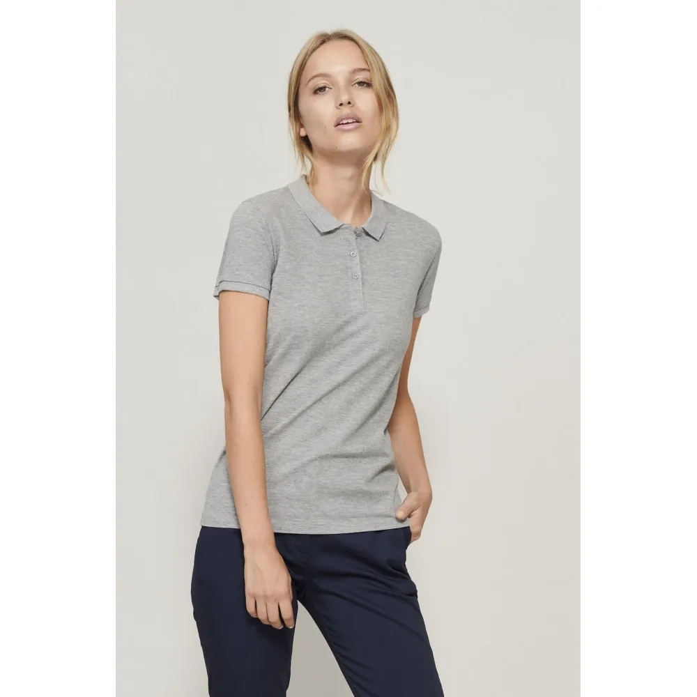 POLO MUJER MANGA CORTA