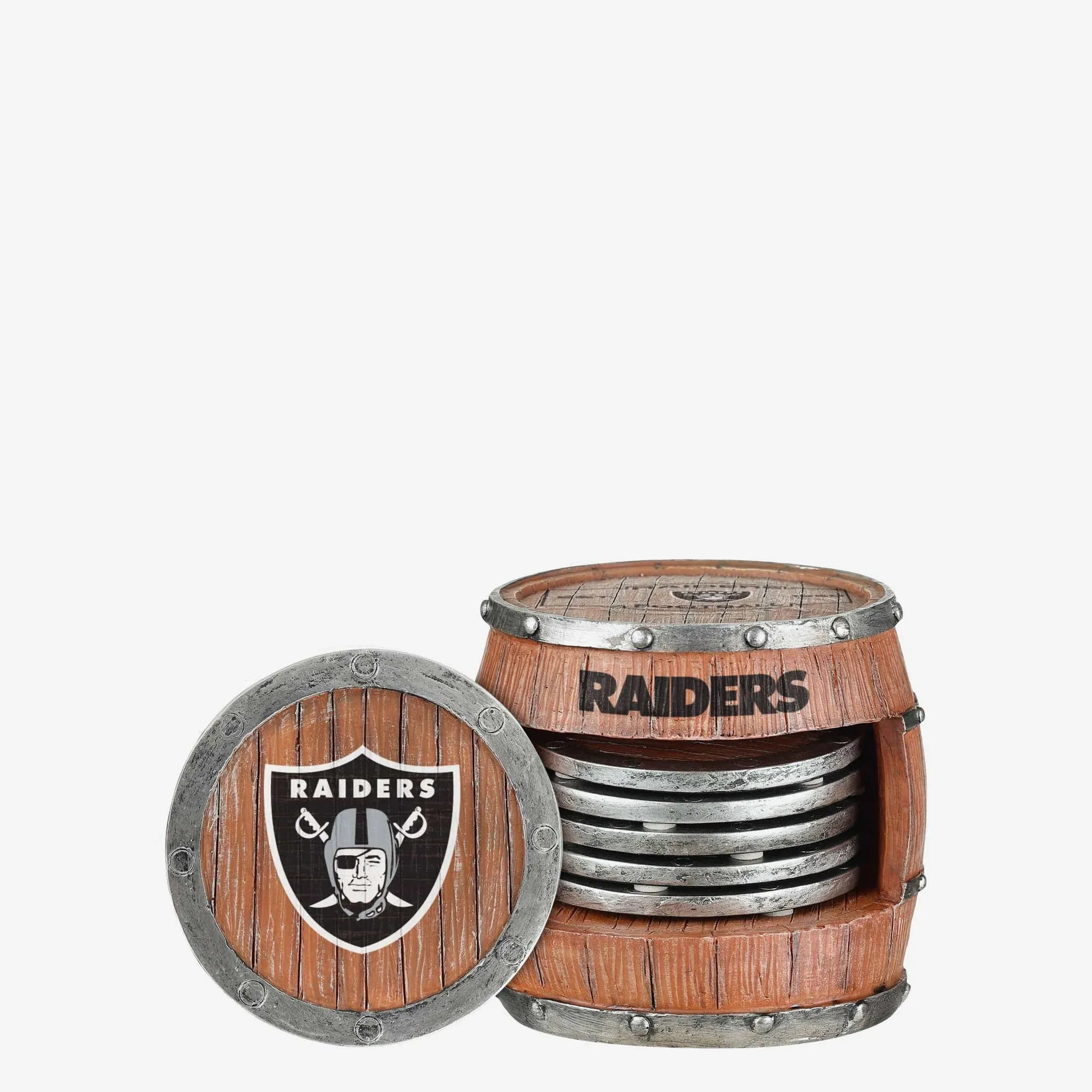 Porta Vaso Barril Foco Las Vegas Raiders