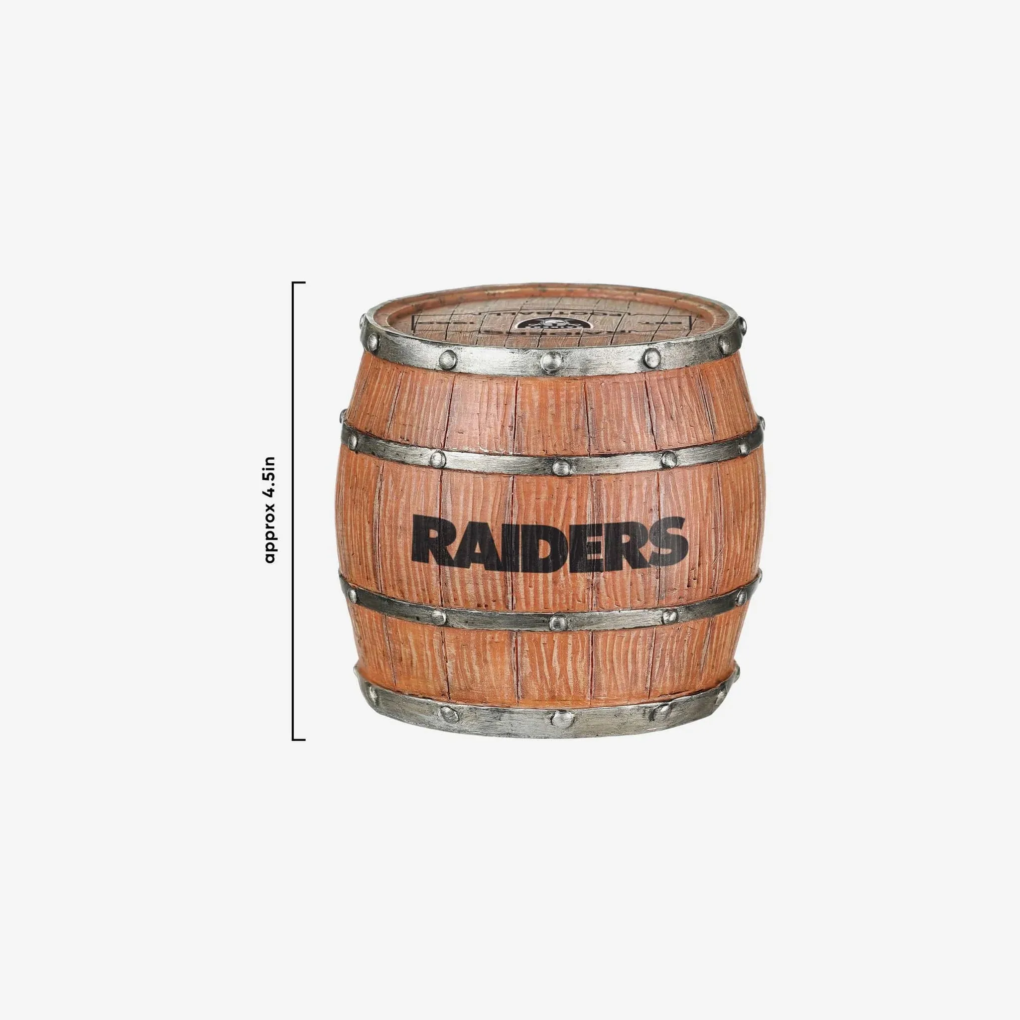 Porta Vaso Barril Foco Las Vegas Raiders
