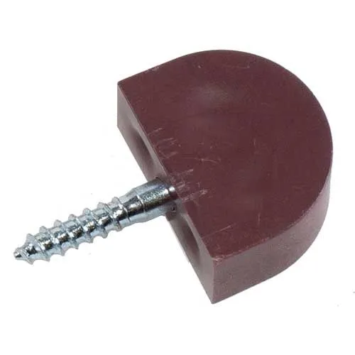 PORTAESTANTE ROSCADO GRANDE MARRON