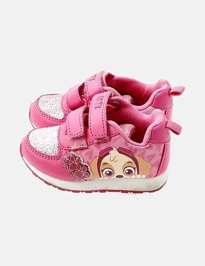 Primark Zapatilla rosa estampada