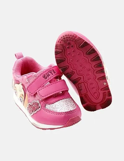 Primark Zapatilla rosa estampada