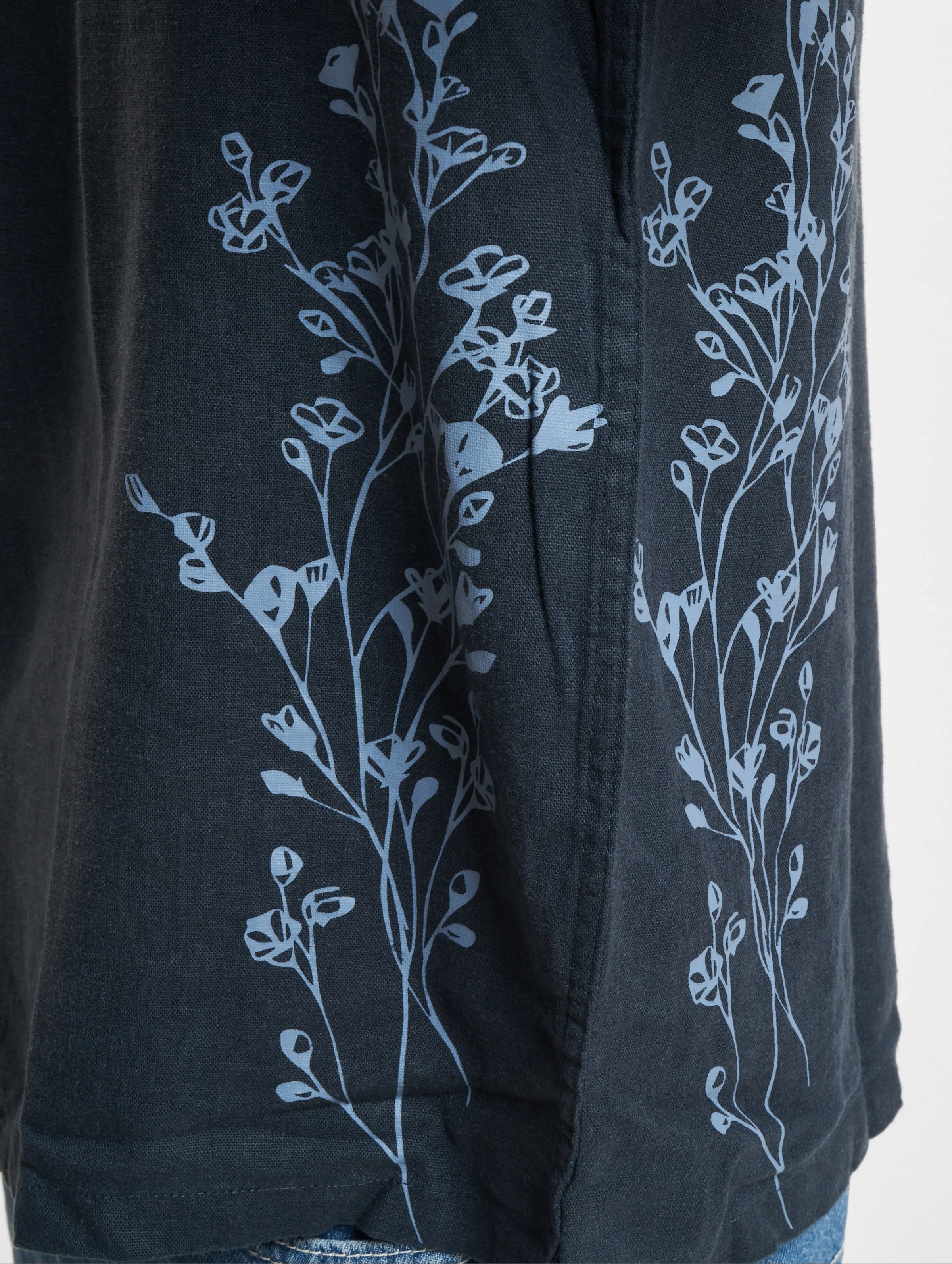 Printed Linen Cuban 