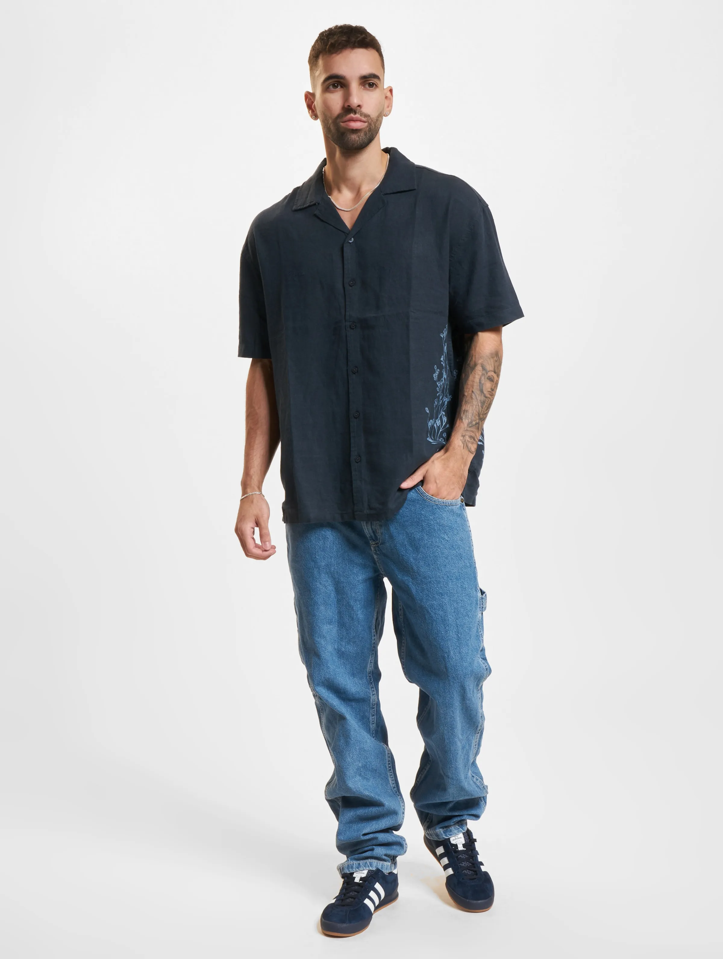 Printed Linen Cuban 