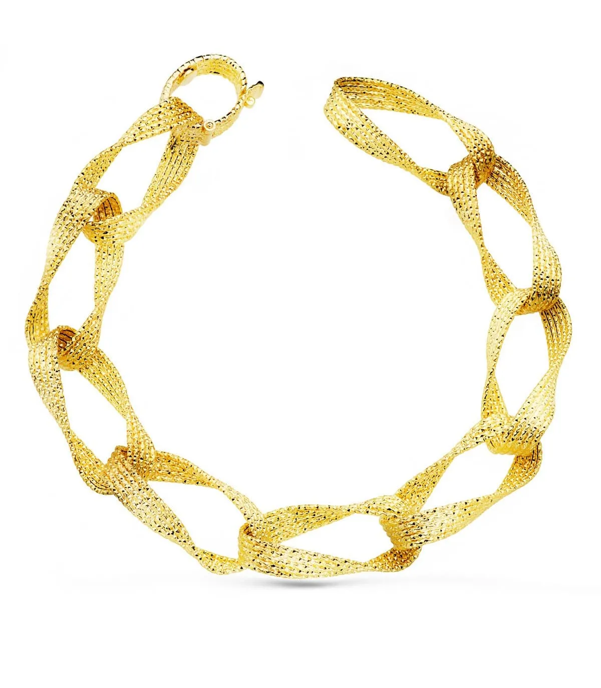 Pulsera Mujer Oro Amarillo 18K Gospel