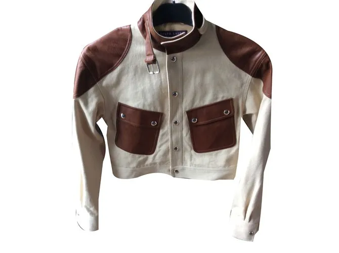 Ralph Lauren Chaquetas Castaño Beige 