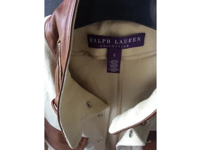 Ralph Lauren Chaquetas Castaño Beige 