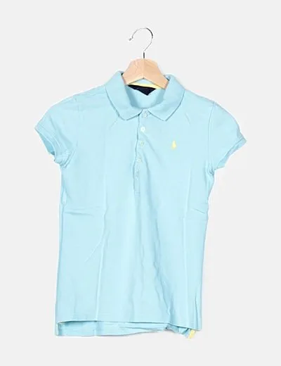 Ralph Lauren Polo azul logo bordado