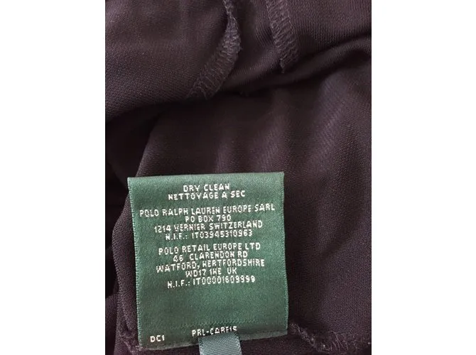 Ralph Lauren Vestido de lauren Negro 