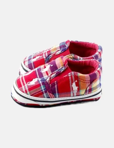 Ralph Lauren Zapatilla rosa estampada