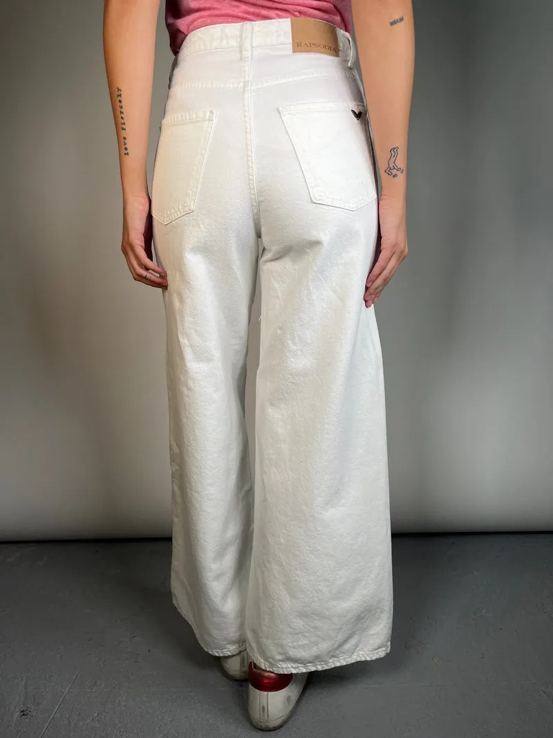 RAPSODIA Pantalón Oxford White