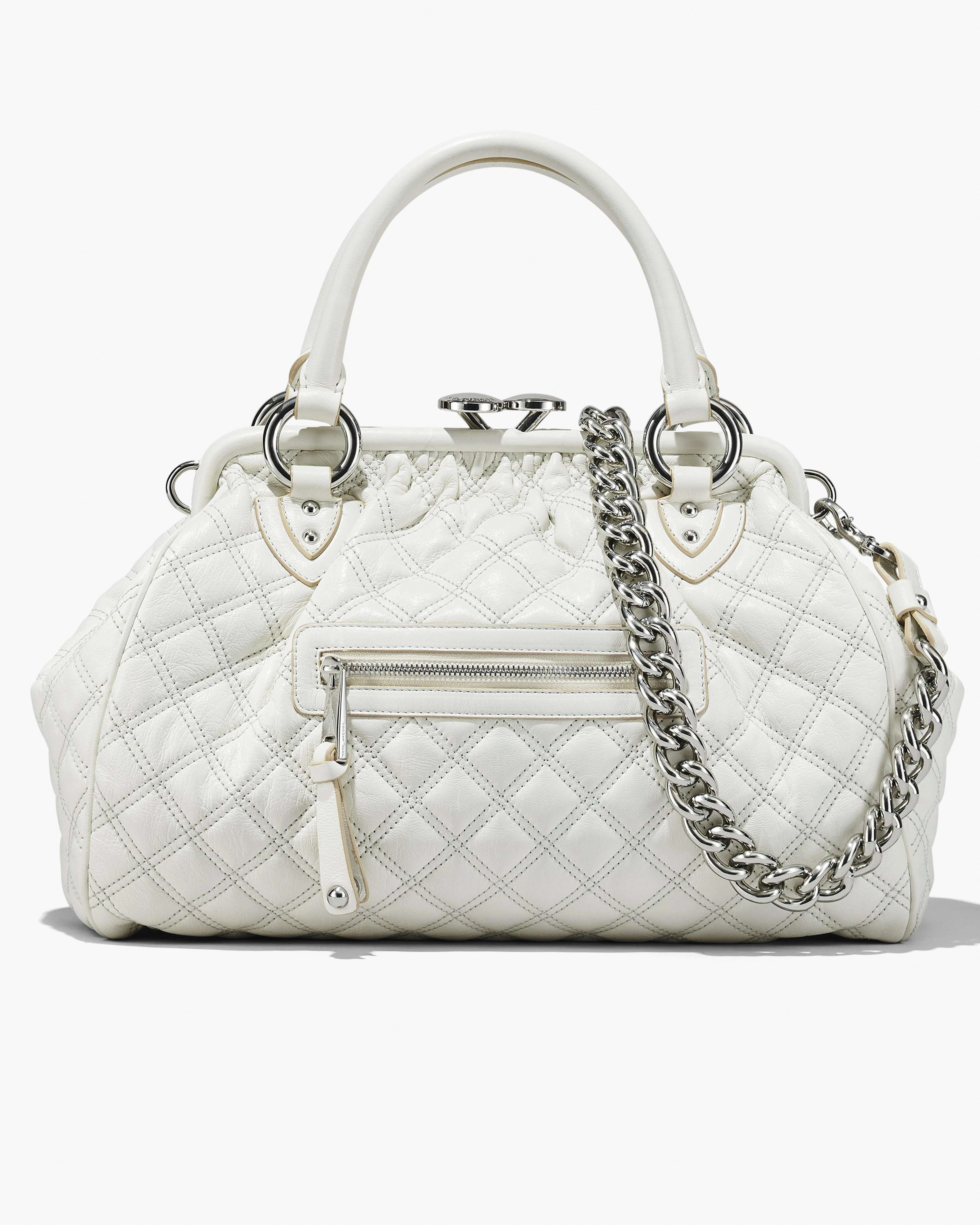 REEDITION QUILTED LEATHER STAM BAG
