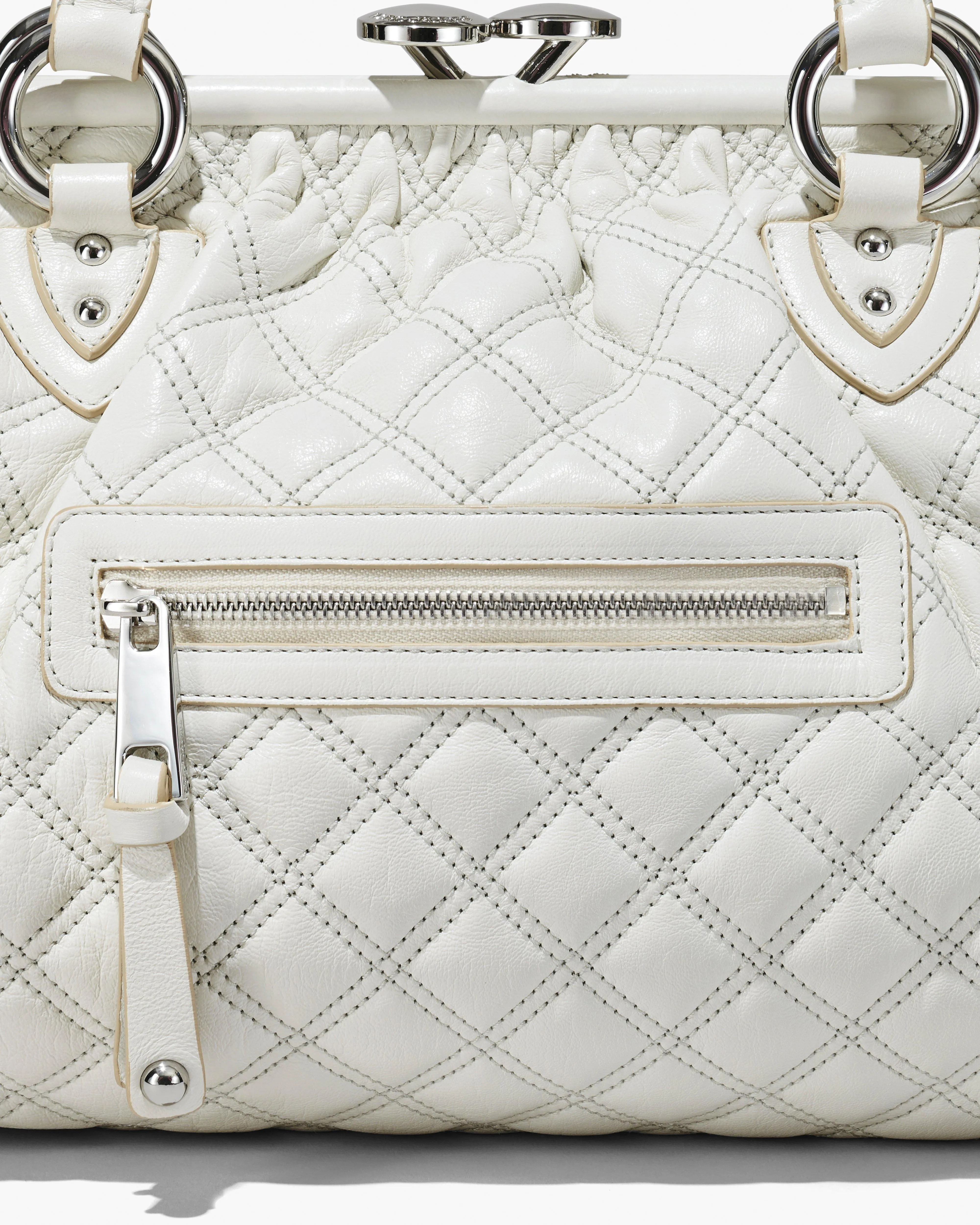 REEDITION QUILTED LEATHER STAM BAG