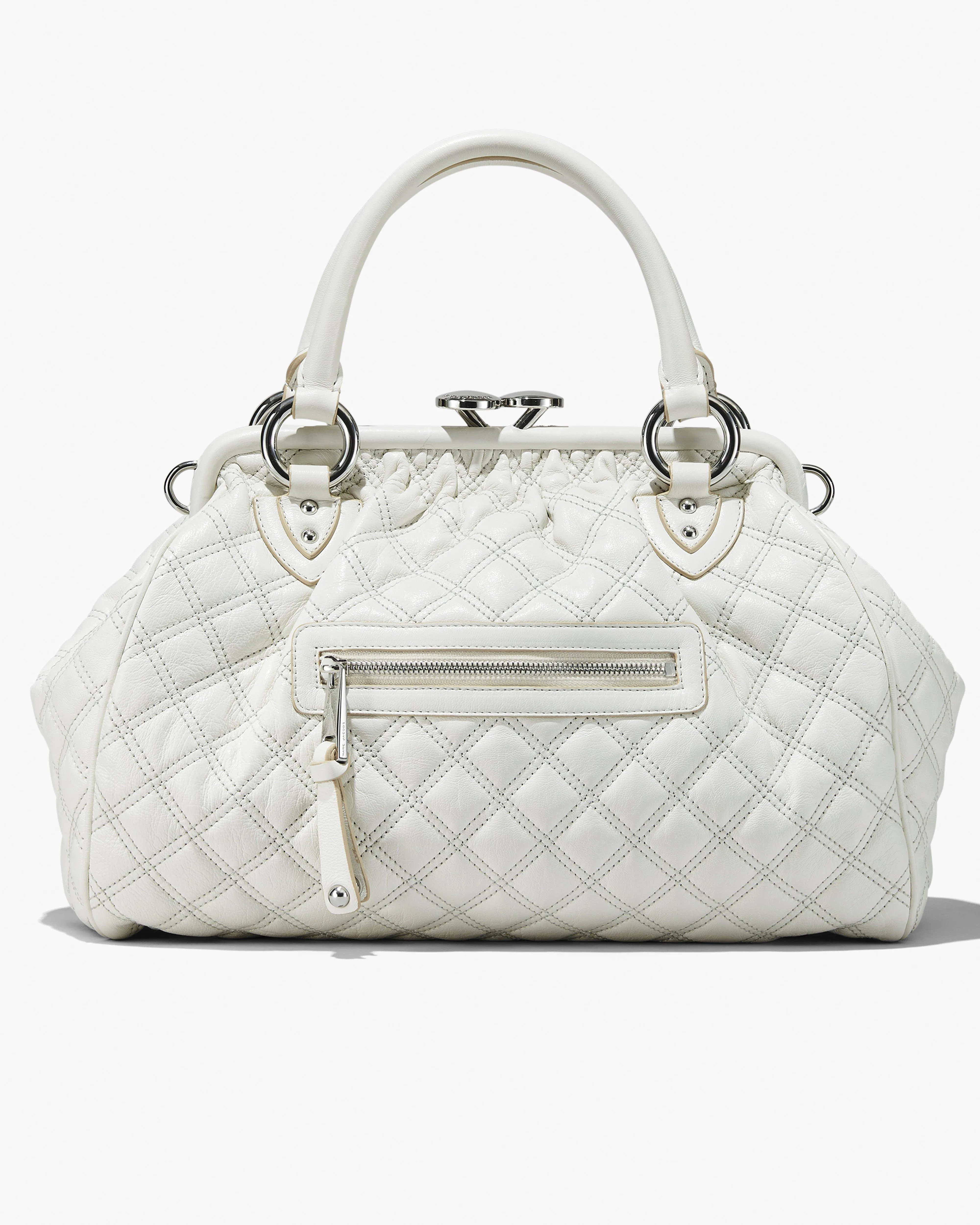 REEDITION QUILTED LEATHER STAM BAG