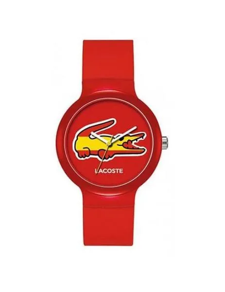 reloj lacoste watches goa rojo