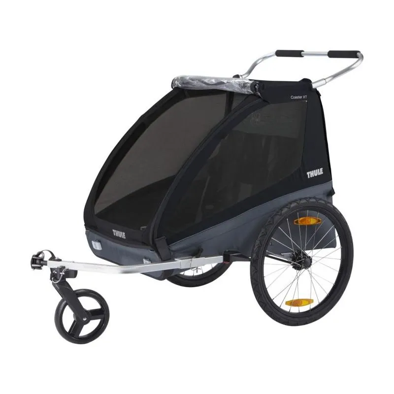 Remolque para bicicleta tándem Thule Coaster XT (negro)
