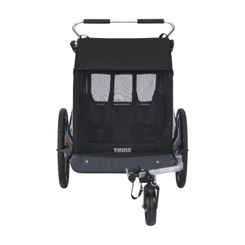 Remolque para bicicleta tándem Thule Coaster XT (negro)