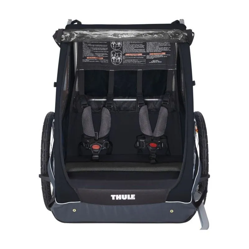 Remolque para bicicleta tándem Thule Coaster XT (negro)