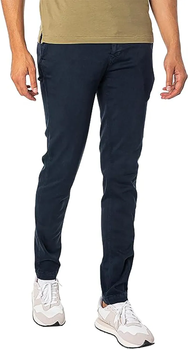 Reproducir Zeumar Hyperflx Navy Chino para hombres