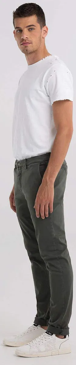 Reproducir Zeumar Hyperflx Navy Chino para hombres