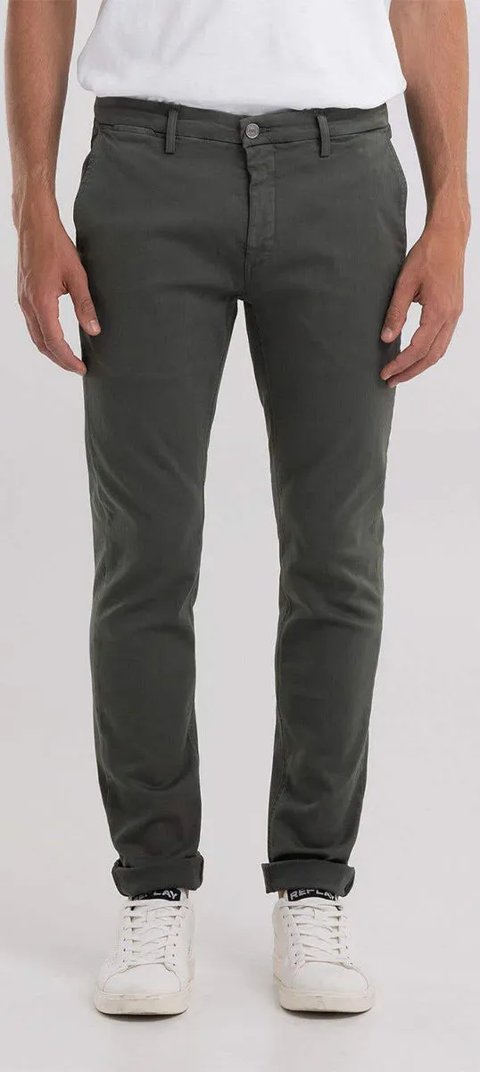 Reproducir Zeumar Hyperflx Navy Chino para hombres