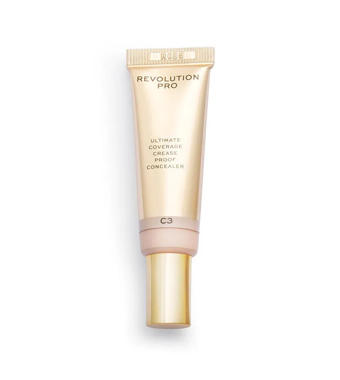 REVOLUTION PRO  CORRECTOR ULTIMATE COVERAGE CREASE PROOF CONCEALER  C3