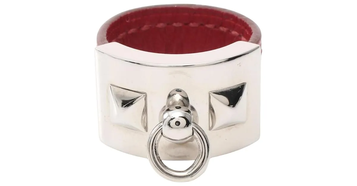 Ring Collar de perro Hermès Burdeos 