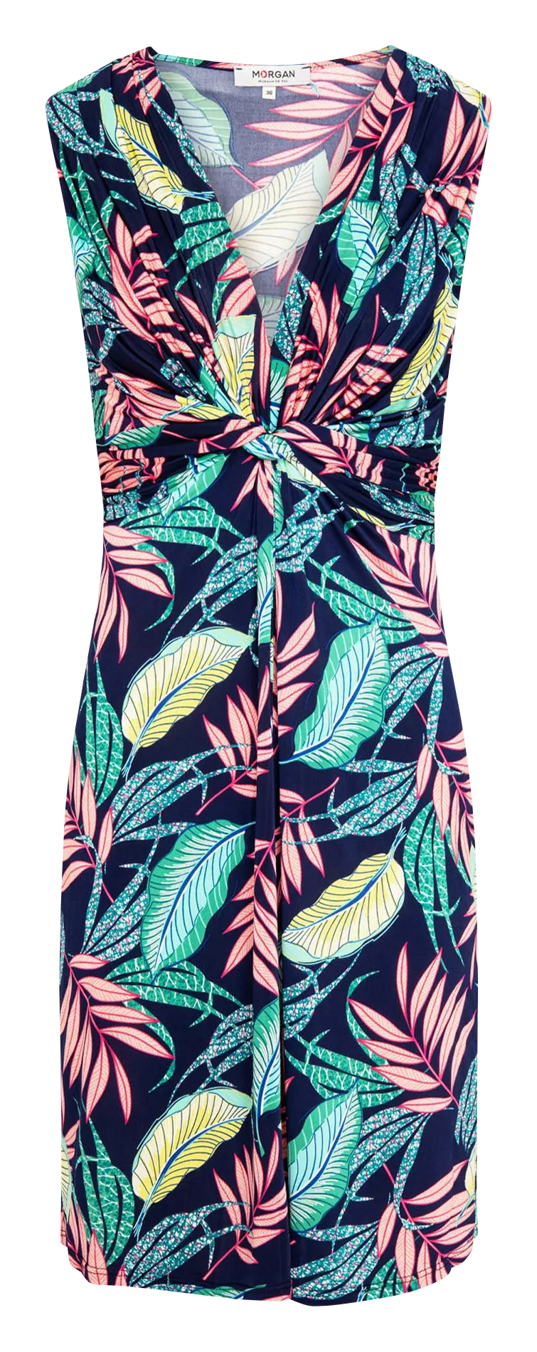 RINISA  VESTIDO CORTO AJUSTADO ESTAMPADO EN MULTICOLOR