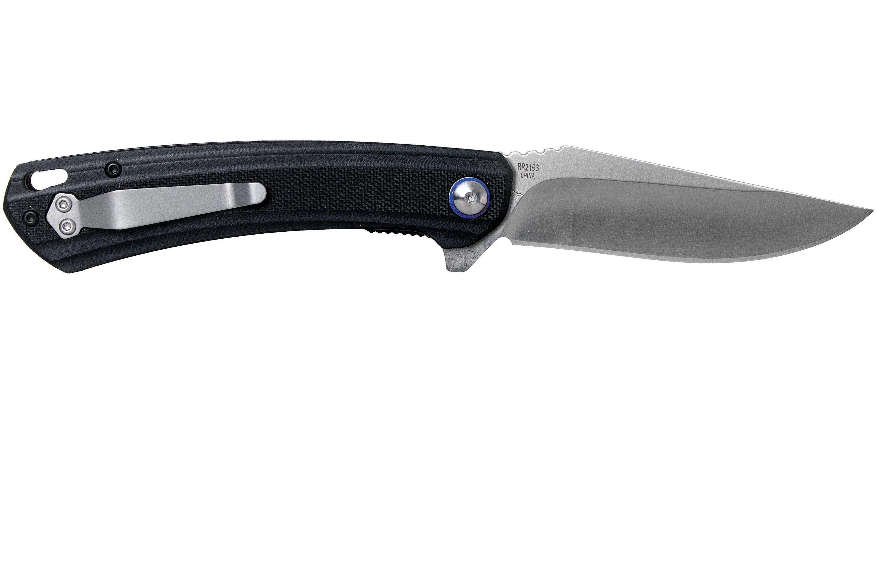 Rough Ryder Black G10 Linerlock RR2193 EDC navaja