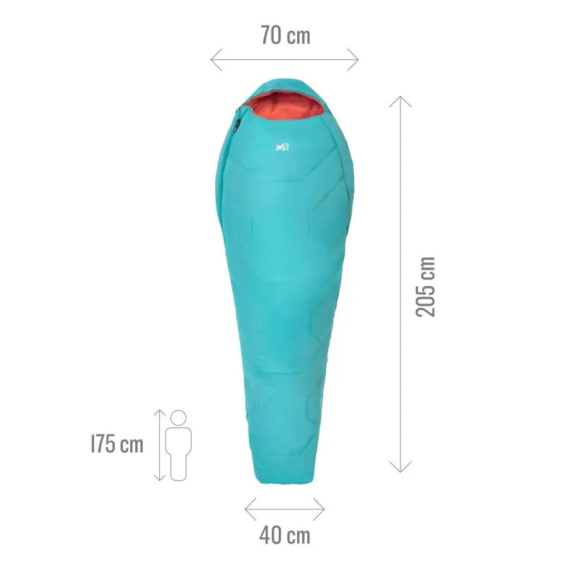 Saco de dormir para mujer Millet BAIKAL 750 W (PORCELANA)
