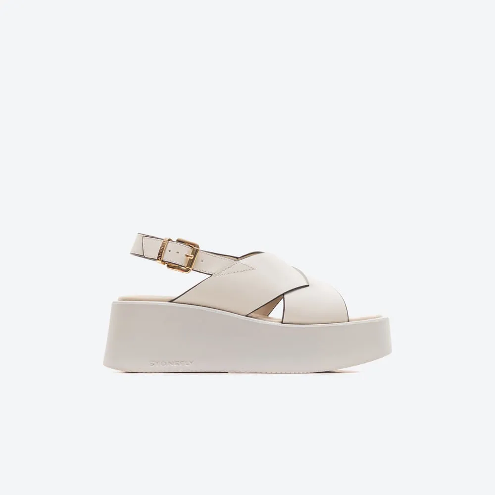 Sandalia Casual Mujer Stonefly SFC9 Crudo