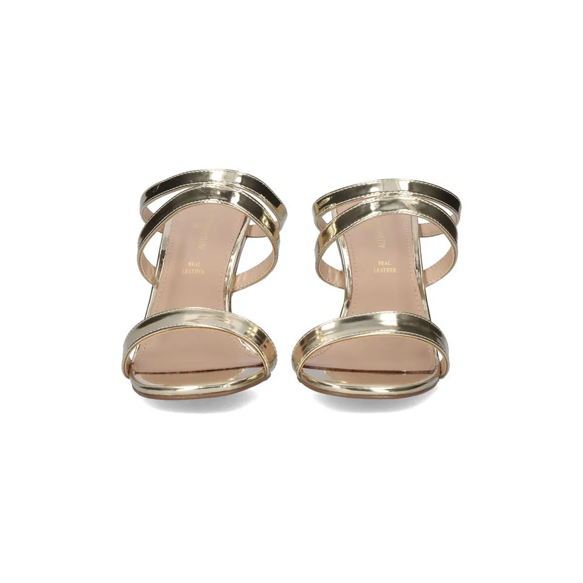 SANDALIA TACÓN EXE MAGGIE837 GOLD
