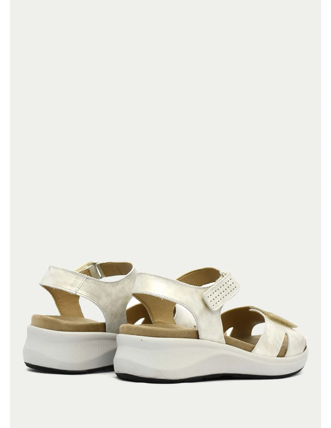SANDALIAS BAERCHI 61652 PLATINO 