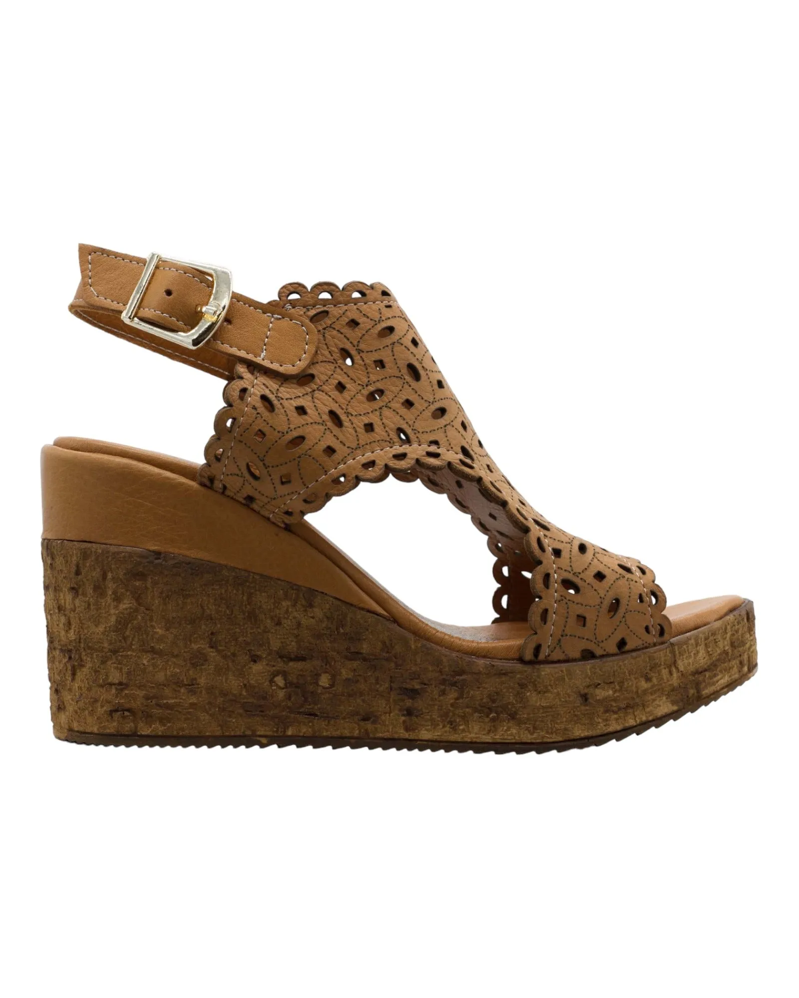 SANDALIAS DE MUJER TOP3 23401 EN CUERO