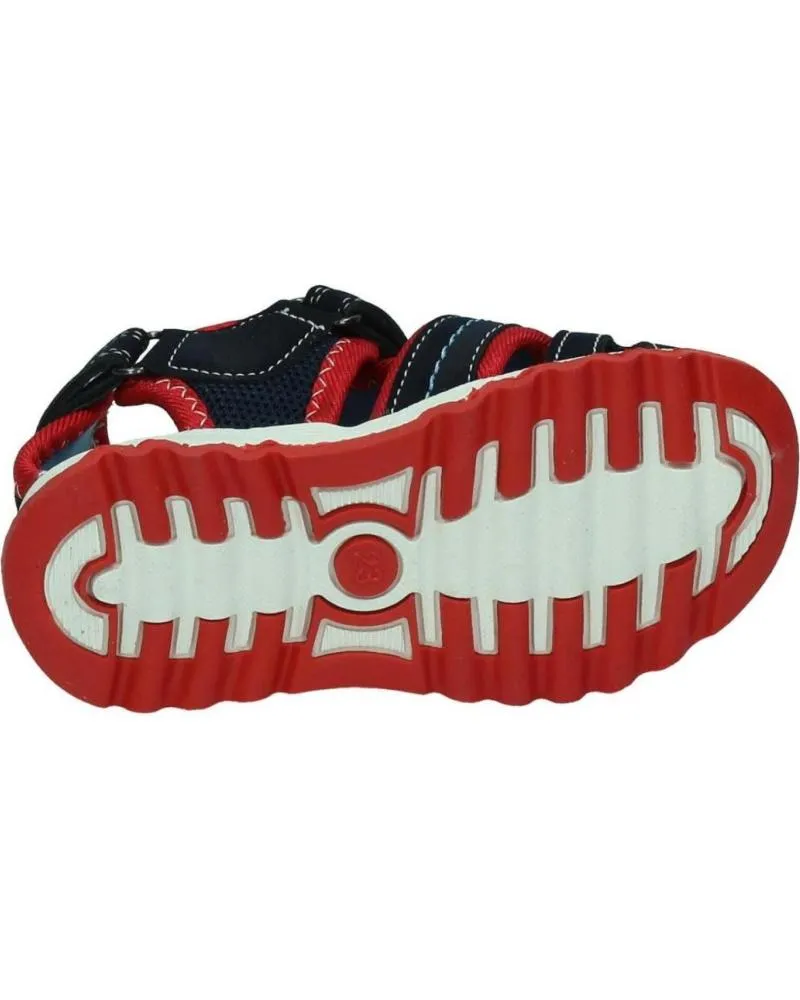 SANDALIAS DE NIñO GARVALIN GARVALIN 222805A  Y ROJO MARINO