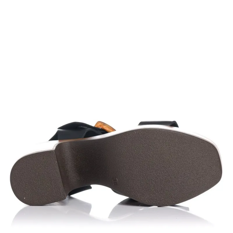 Sandalias De TacÓn Zapp 5245 Mujer Negro