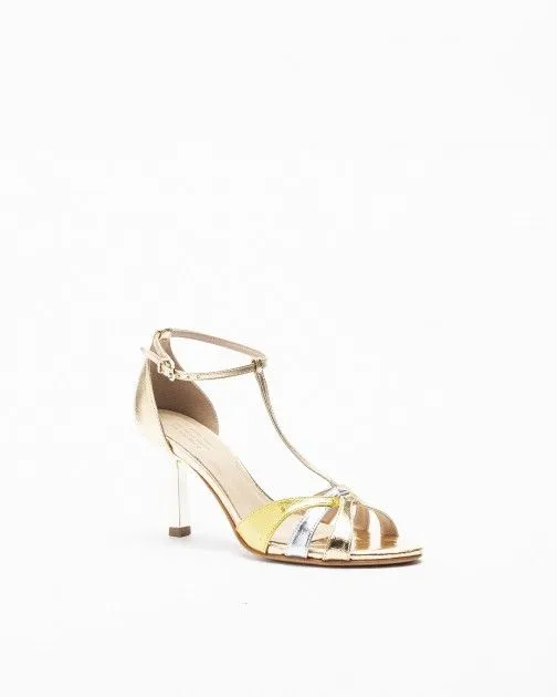 SANDALIAS DE TACóN ALTO PROF 18101172 MULTICOLOR