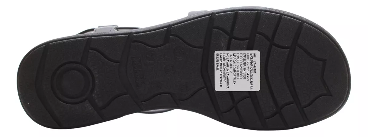 SANDALIAS IMPORTADA ANATOMICA COMFORT FLEX 2442401 CARG