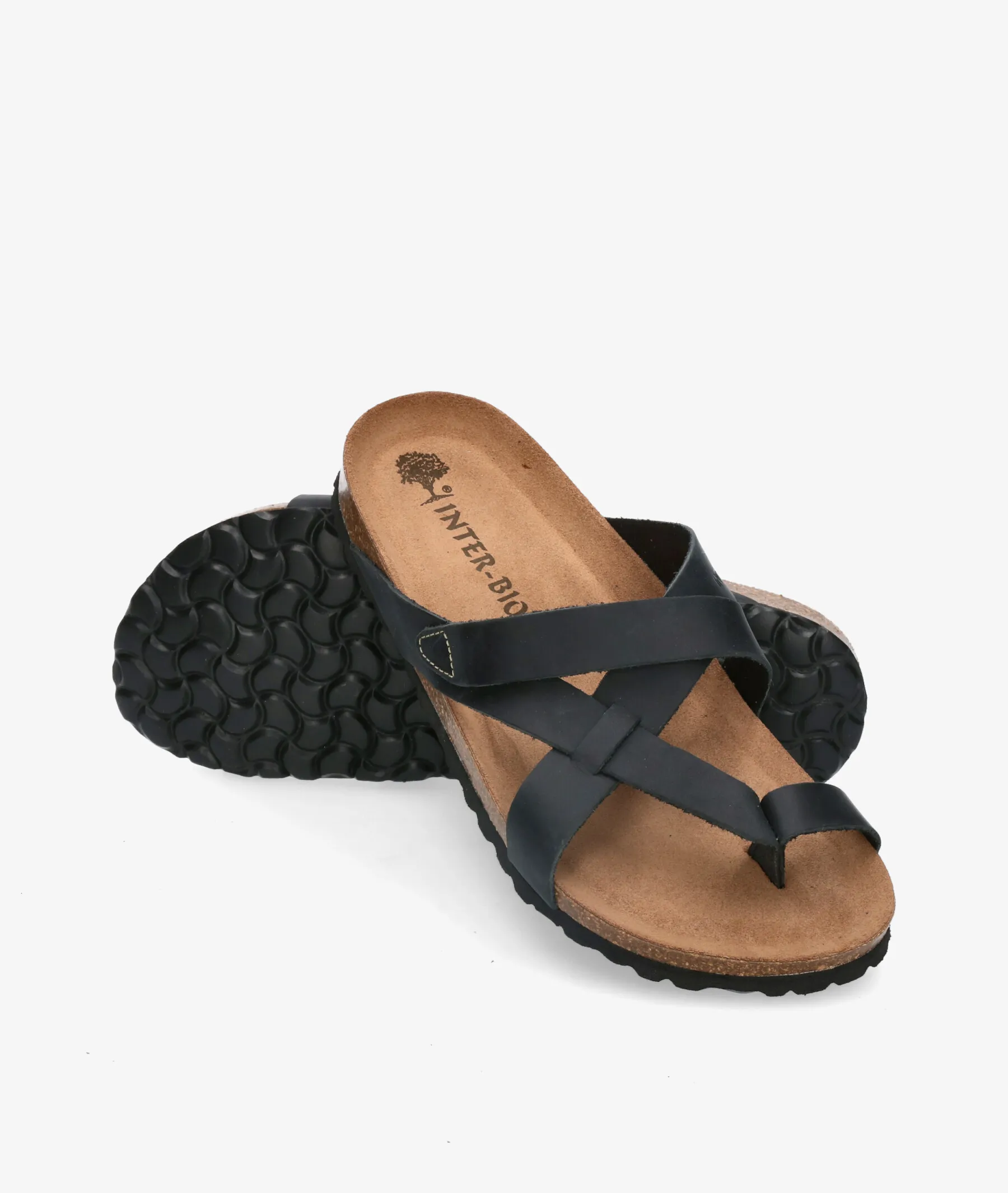 Sandalias pabloochoa.shoes  9513 en azul marino